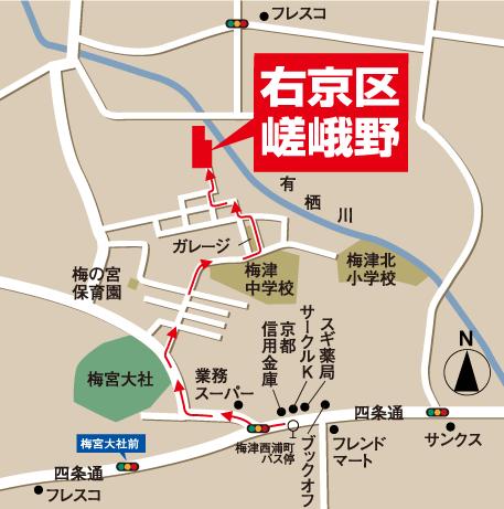 Local guide map. We look forward to your inquiry.