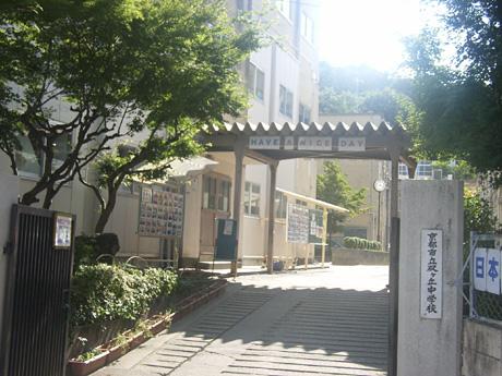 Junior high school. Up to about Sokeoka junior high school 1690m