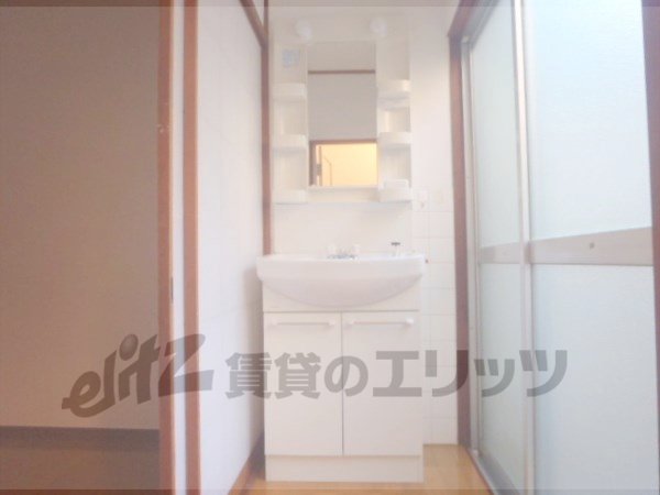 Washroom. It is a convenient independent wash basin