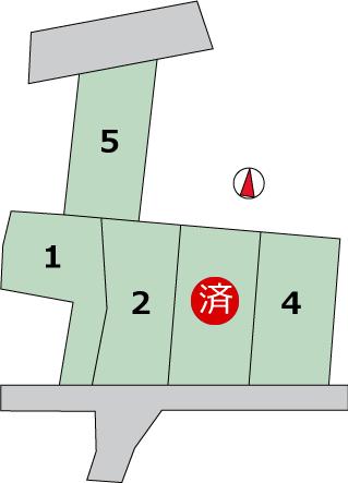 The entire compartment Figure. Total 5 compartment. This is useful in the JR Hanazono Station 3-minute walk ☆ 