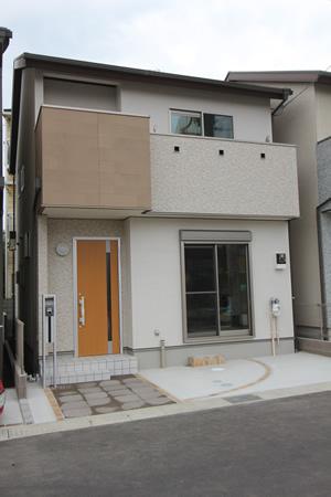 Building plan example (exterior photos).  [Our construction cases] appearance