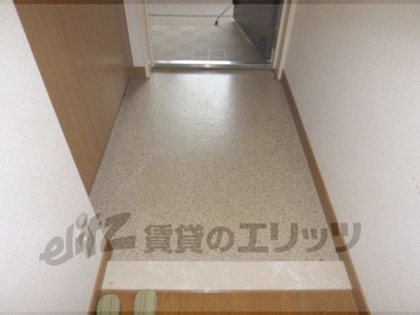 Entrance. It is safe to step is low.