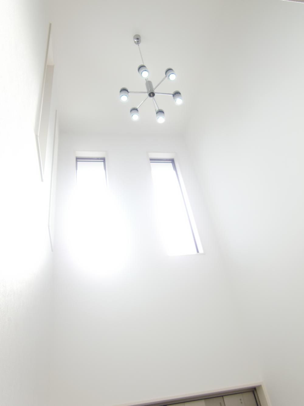 Entrance. Entrance the top of the atrium is open space there is no feeling of pressure