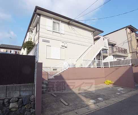 Building appearance. Sunny nice building.