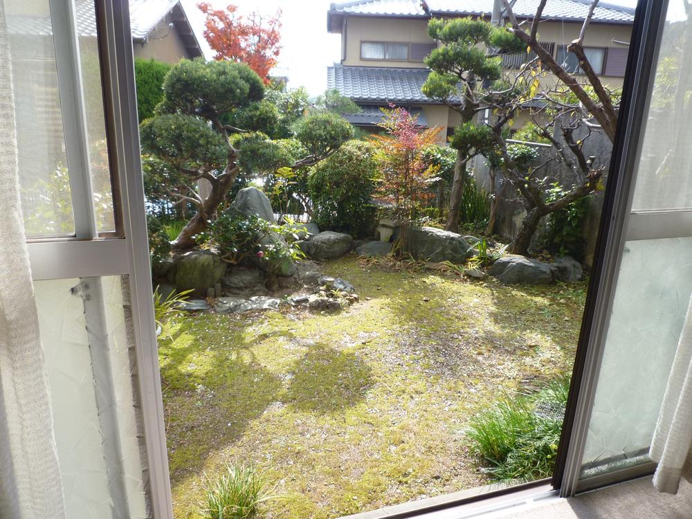 Garden. Garden from 1F of the room