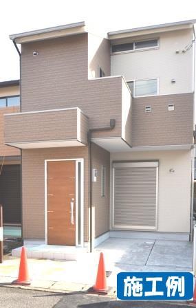 Model house photo. Our construction cases