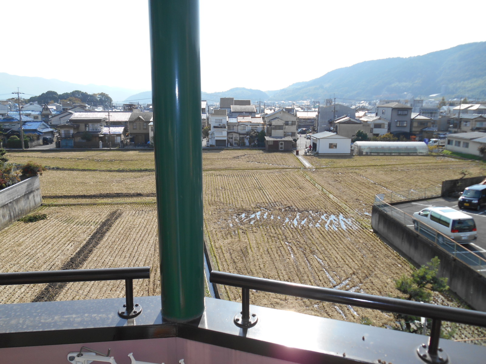 View. View from the balcony