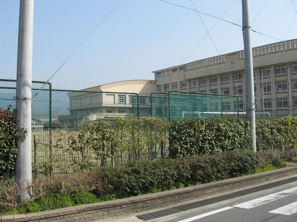 Junior high school. 747m up to Kyoto Tachibanayama junior high school