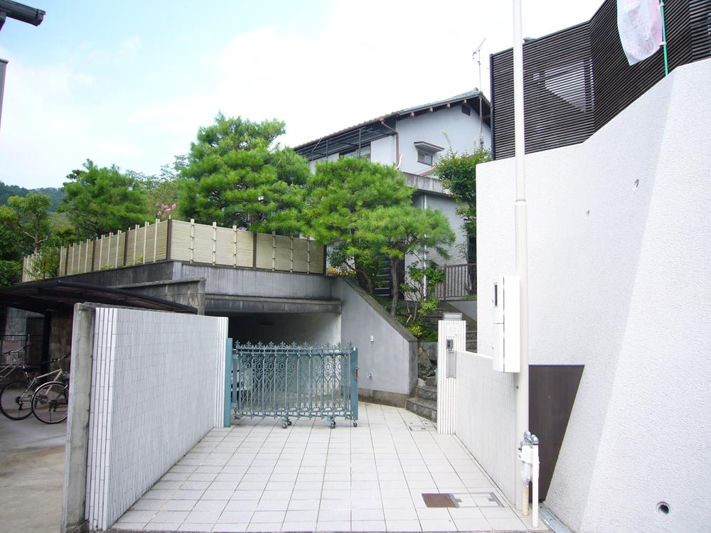 Parking lot. Two You can park. 