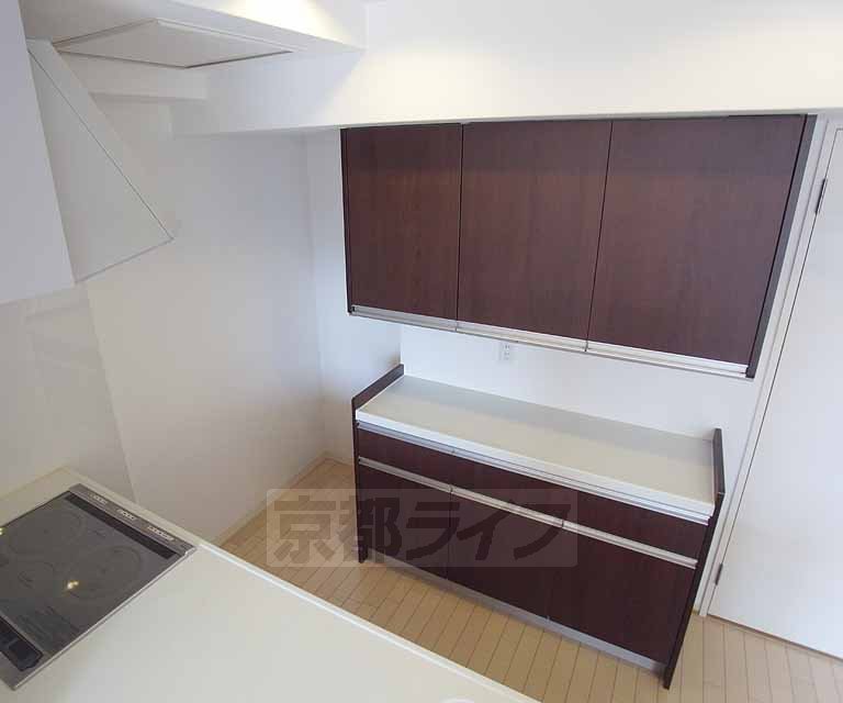 Kitchen. Refrigerators space is reserved