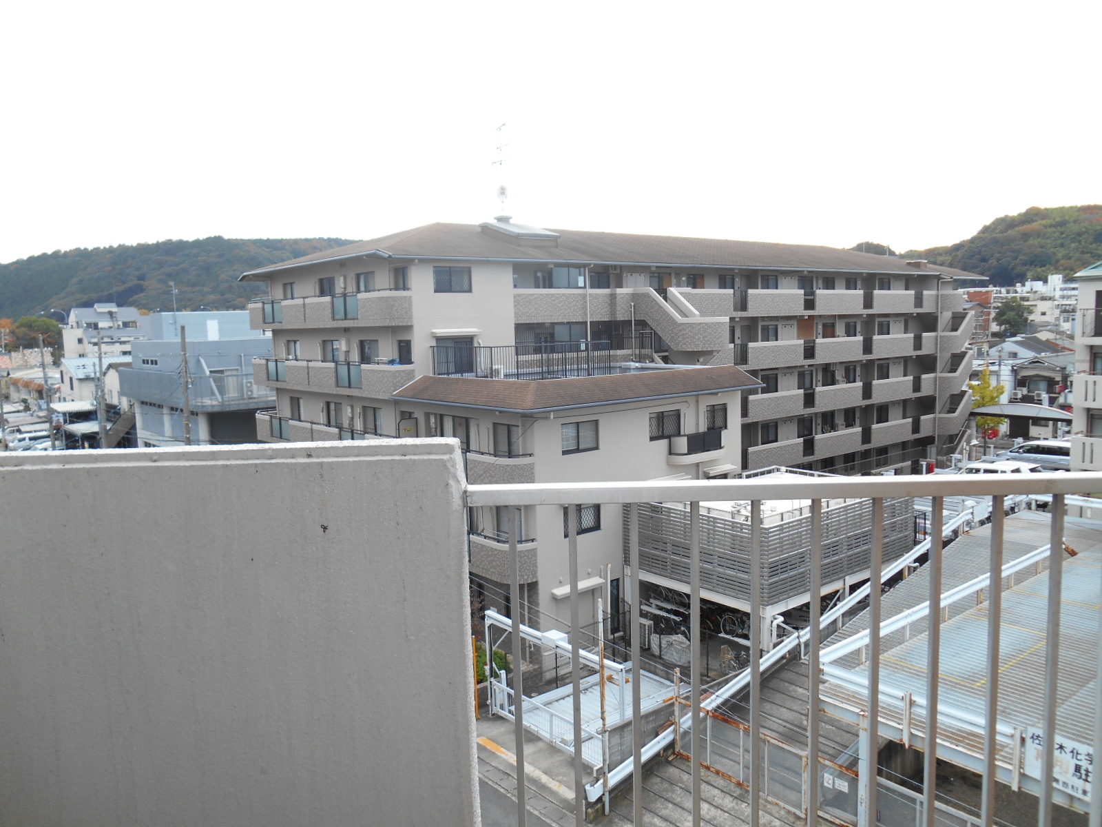 View. View from the balcony