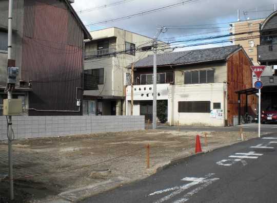 Local land photo. Appearance (shooting from the east side road)