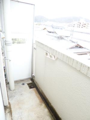 Balcony. There Laundry Area