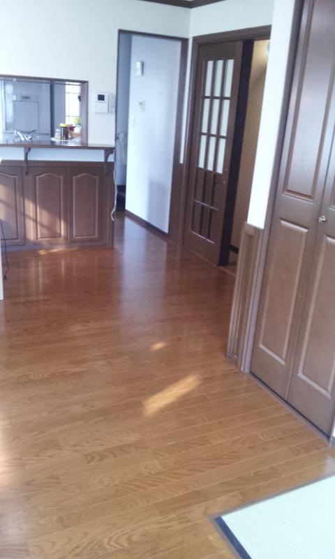 Living. There is also a tatami corner in the spacious LDK. 