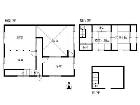 Floor plan. 23.8 million yen, 5LDK, Land area 320.65 sq m , Building area 196.57 sq m