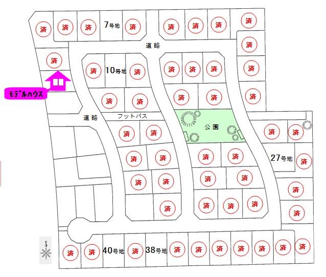 Compartment figure. Land price - compartment view