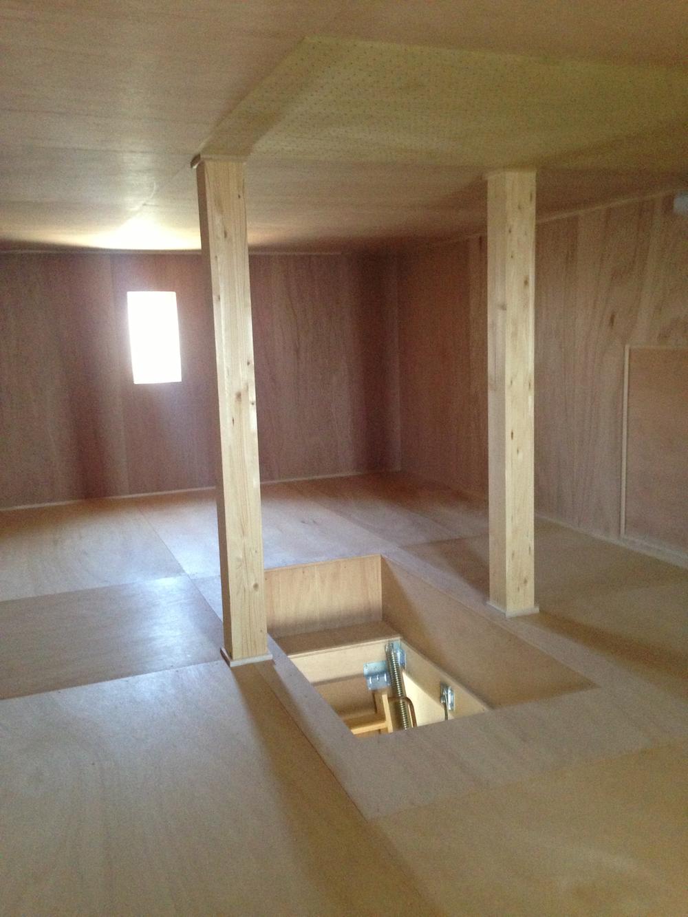 Receipt. Attic storage