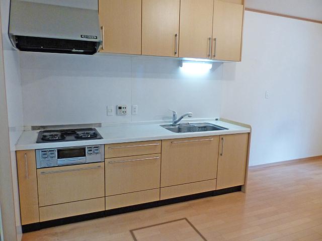 Kitchen. Local (January 2014) Shooting With hanging cupboard system Kitchen! 