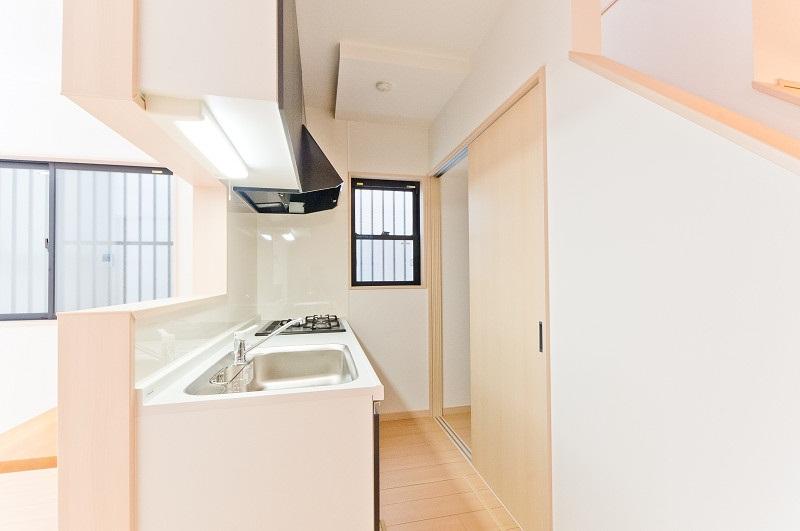 Building plan example (introspection photo). It is a construction case. Site is Suita.