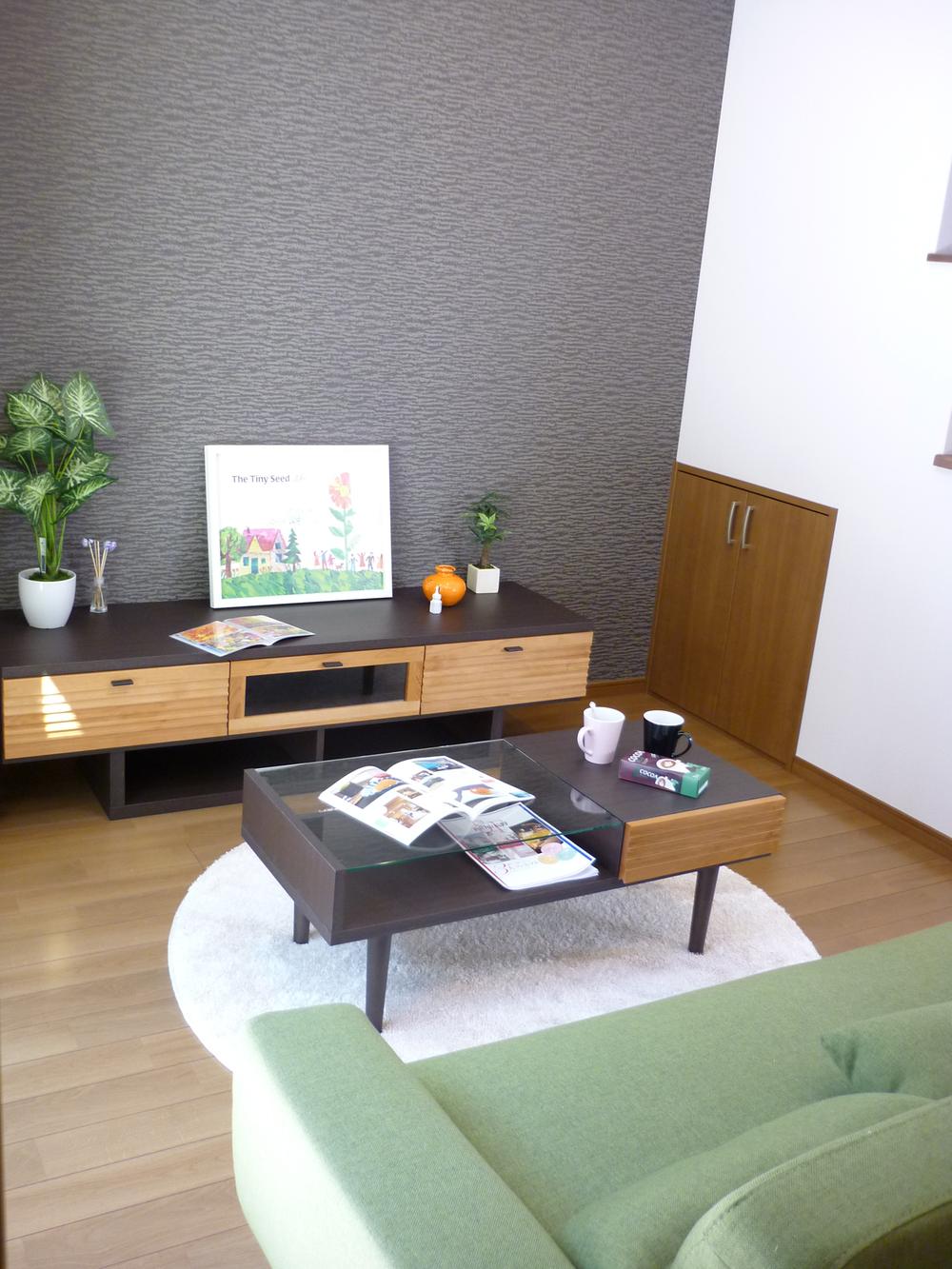 Living.  [Our construction cases] It's a space gather the living family I want to have good feeling ☆ 