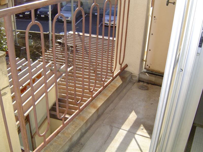 Balcony. East-facing veranda