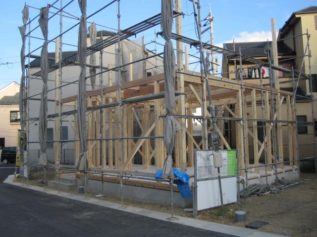 Construction ・ Construction method ・ specification. Solid foundation joist less ・ Hardware reinforcement ・ Wooden construction method ・ Example of construction