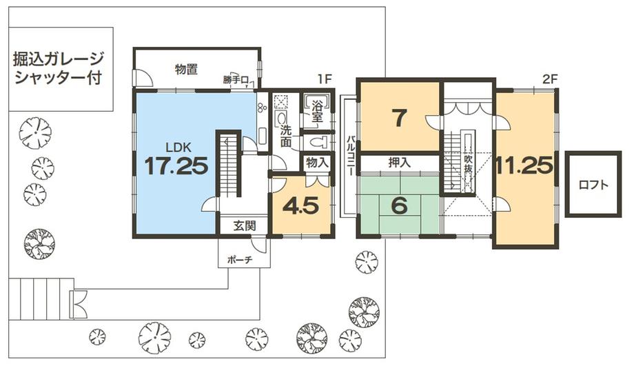 Floor plan. 5.8 million yen, 4LDK+S, Land area 228.9 sq m , Building area 113.88 sq m