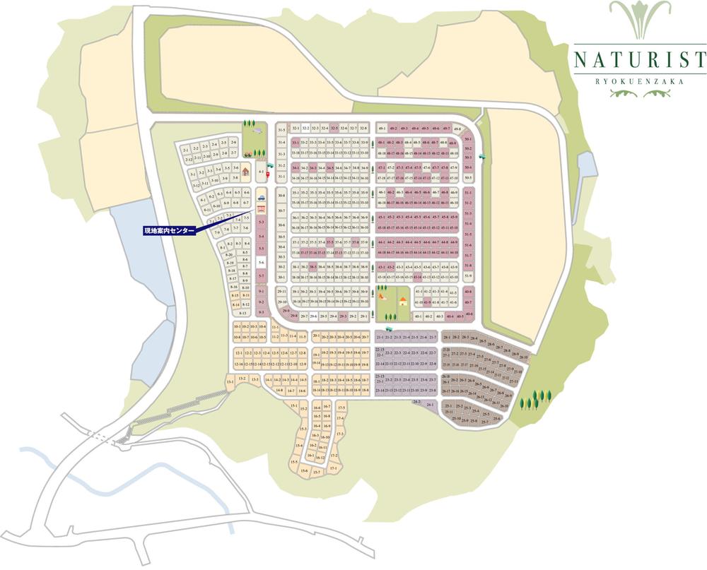 The entire compartment Figure. ◆ ◆ Large garden and the space of the room, which was taking advantage of the site of 122 square meters from 56 square meters ◆ ◆ Beautiful urban development to be achieved because of the scale of 572 compartment.