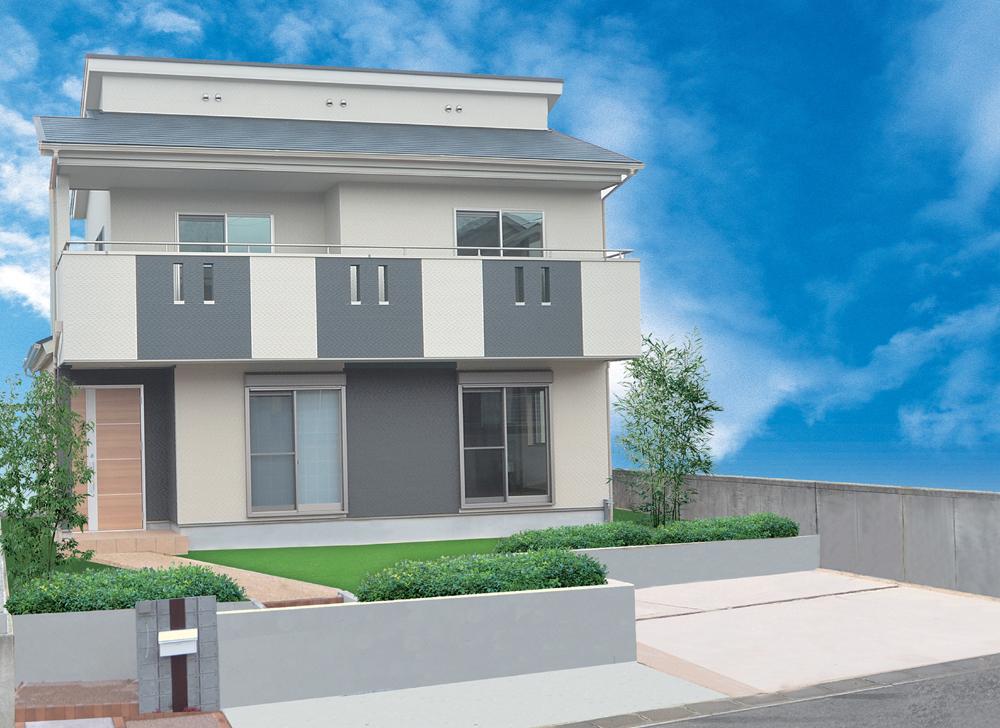 Local appearance photo. 45-16 No. land model house