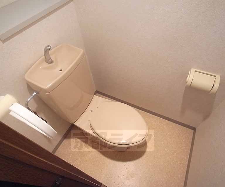 Toilet. It is clean and toilet.