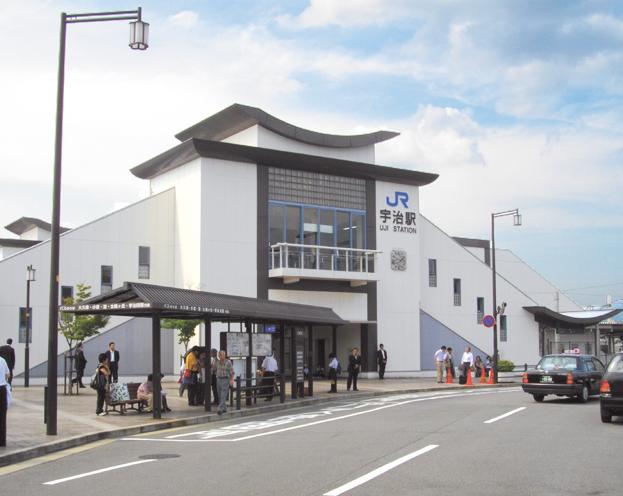 station. 1040m until JR Uji Station