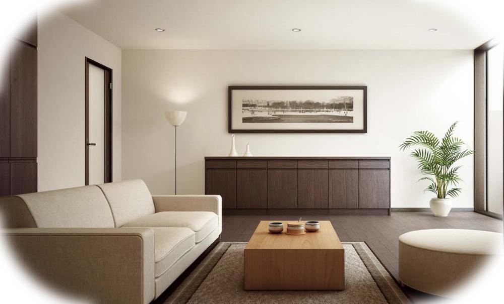 Building plan example (introspection photo). You calm color coordination is to produce a high-quality appearance. 