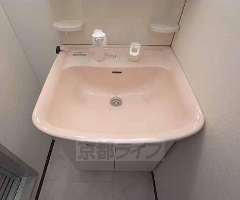 Washroom. There Shampoo dresser.