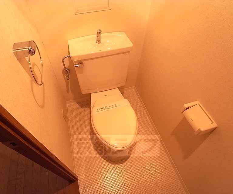 Toilet. It is a toilet with a clean.