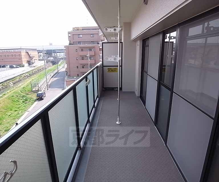 Balcony. It is a south-facing balcony.