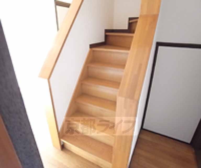 Other room space. Staircase to the second floor.