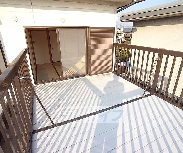 Balcony. Spacious balcony.