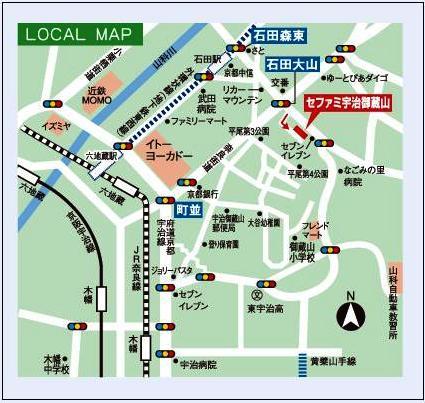 Local guide map