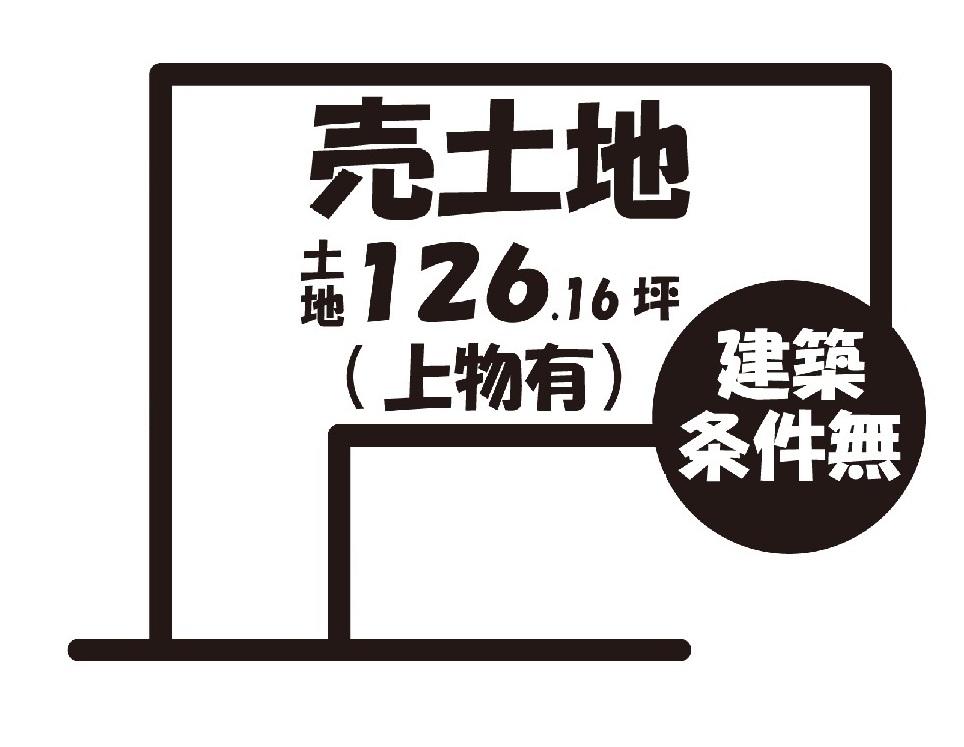 Compartment figure. Land price 39,800,000 yen, Land area 417.07 sq m