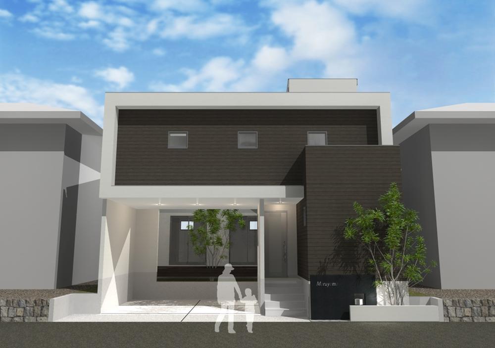 Building plan example (Perth ・ appearance). Building plan example ( Issue land) Building Price      Ten thousand yen, Building area    sq m