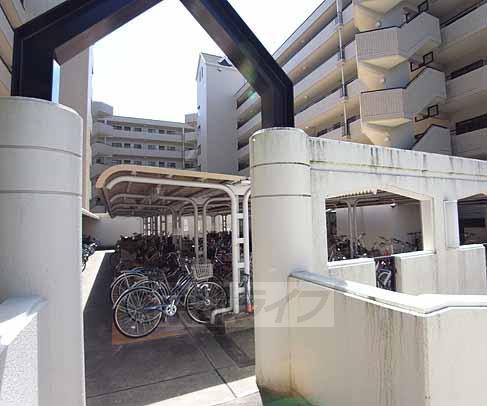 Other common areas. Is a bicycle parking lot.