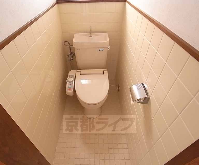 Toilet. It is a toilet with a clean.