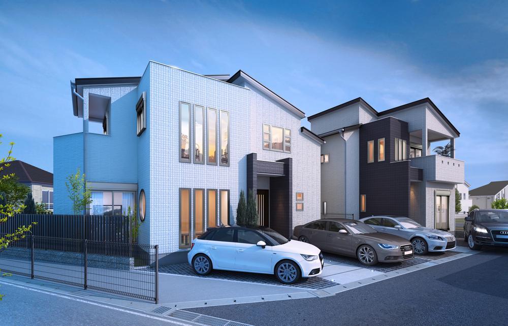 Rendering (introspection). Organized appearance in simple design using the over Bell power board to Asahi Kasei with excellent durability and fire resistance. 