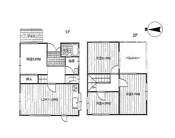 Floor plan. 16.7 million yen, 4LDK, Land area 103.23 sq m , Building area 81.1 sq m
