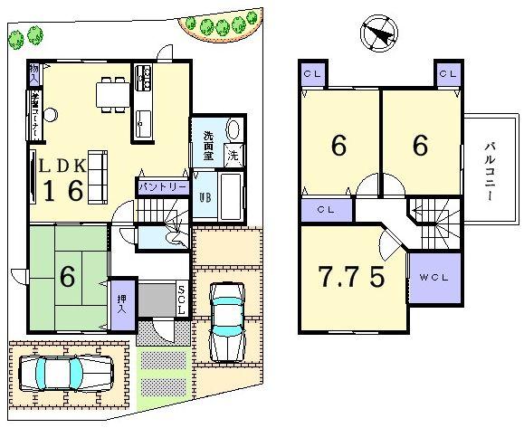 Floor plan. 35,300,000 yen, 4LDK, Land area 101.59 sq m , Building area 91.92 sq m floor plan can be changed It is free design.