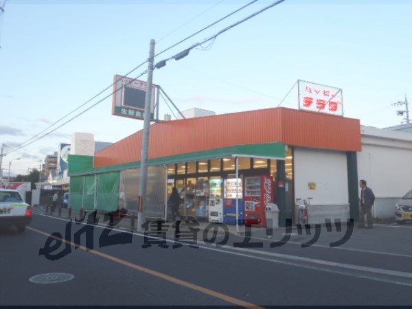 Supermarket. 110m to Happy Terada Obaku store (Super)