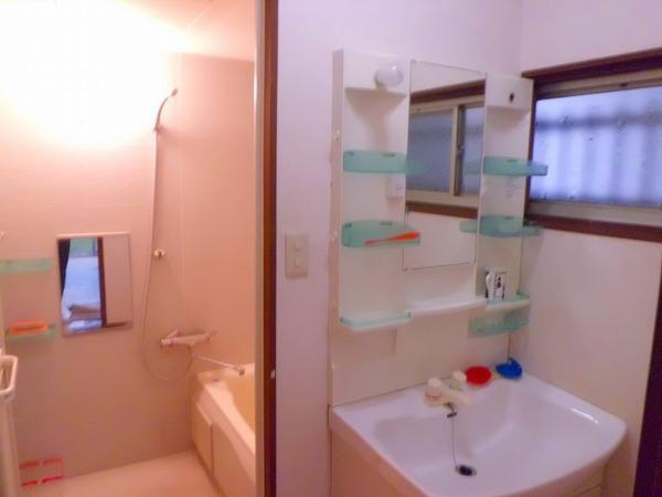 Wash basin, toilet. 2013 October shooting