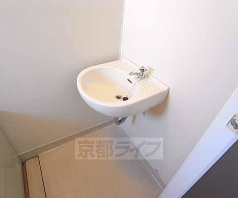 Washroom. Wash basin is in the bathroom.