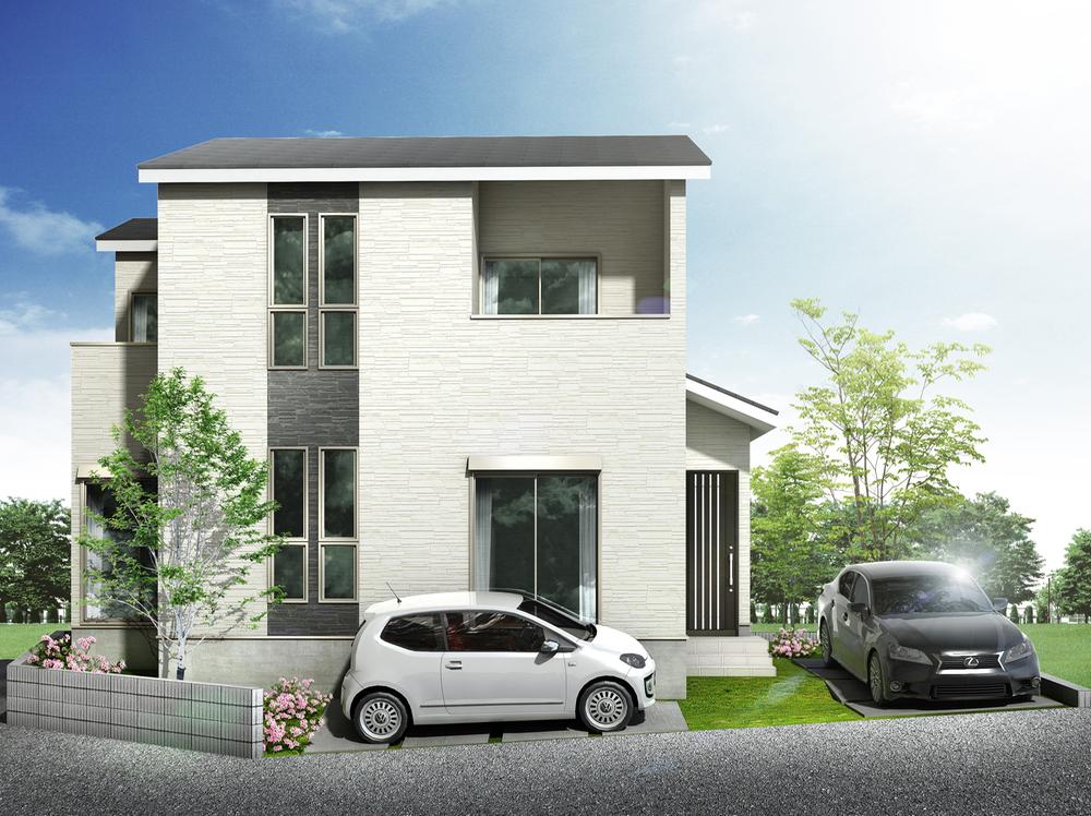 Building plan example (Perth ・ appearance). Building plan example ( No. 1 point)