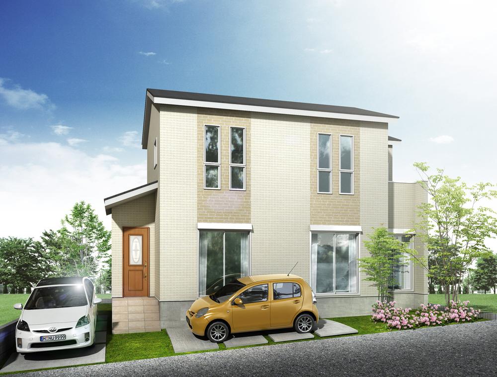 Building plan example (Perth ・ appearance). Building plan example ( No. 2 point)